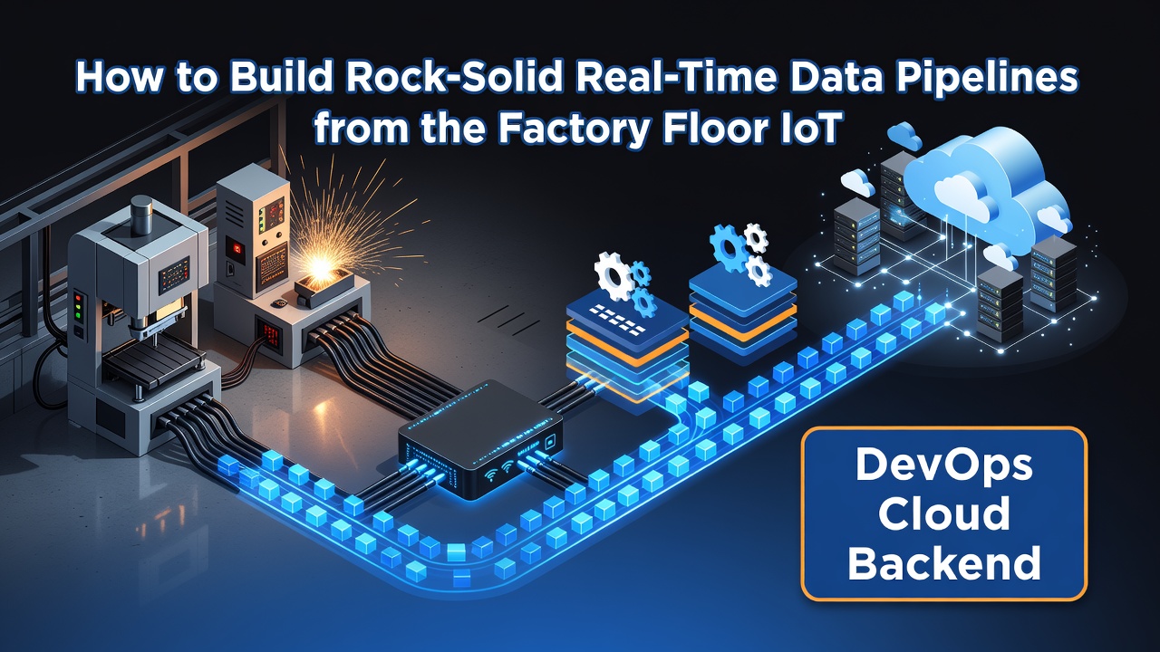 How to Build Rock-Solid Real-Time Data Pipelines from the Factory Floor IoT