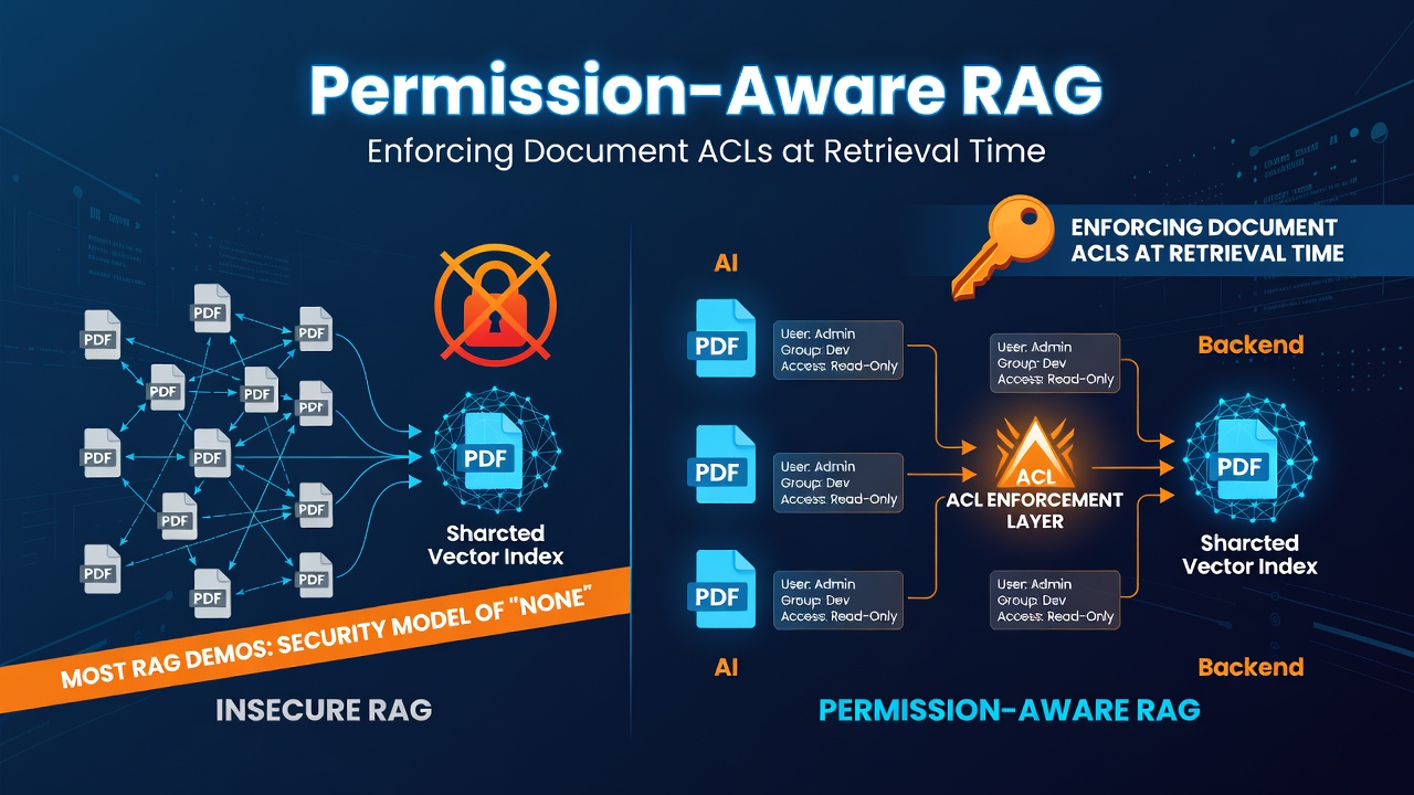 Permission-Aware RAG: Enforcing Document ACLs at Retrieval Time