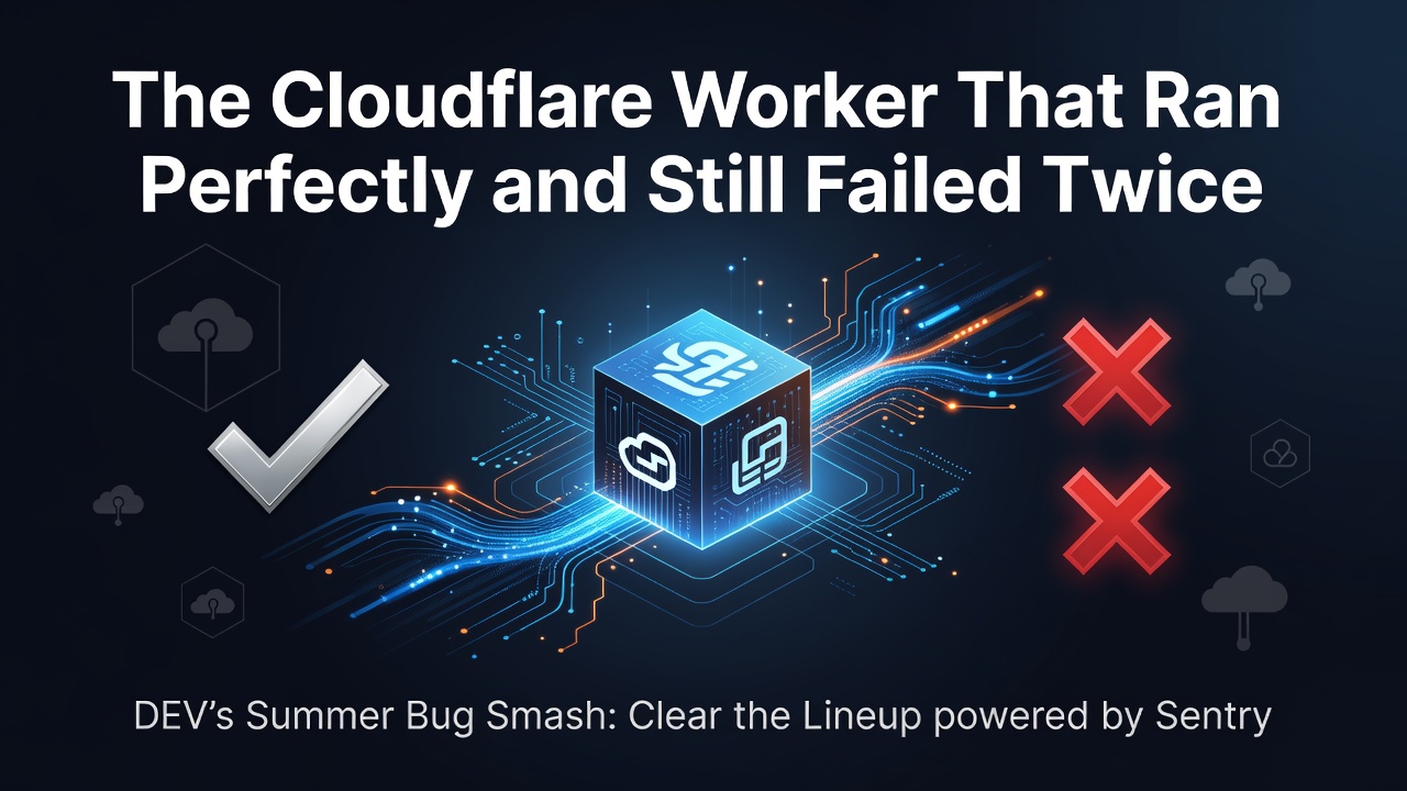 The Cloudflare Worker That Ran Perfectly and Still Failed Twice