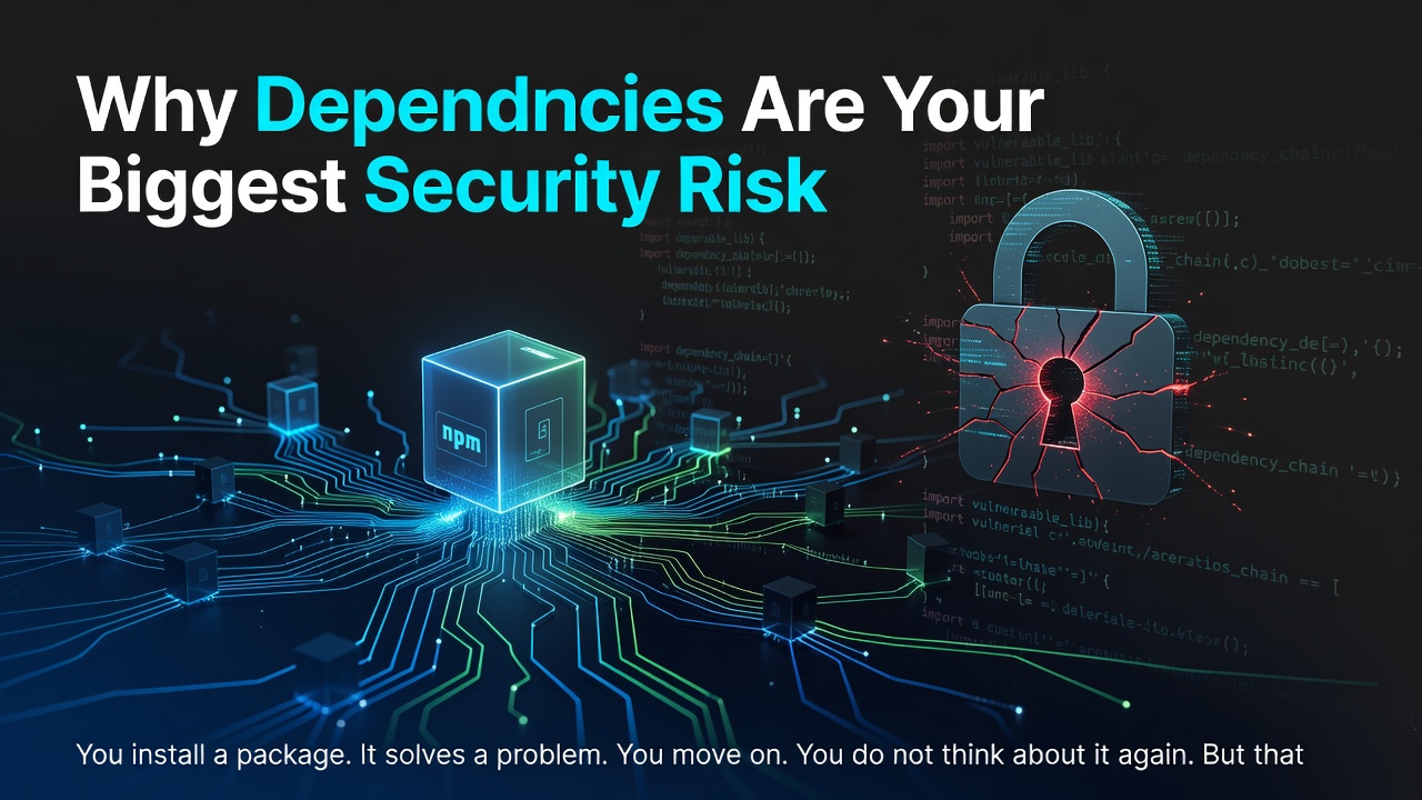 Why Dependencies Are Your Biggest Security Risk