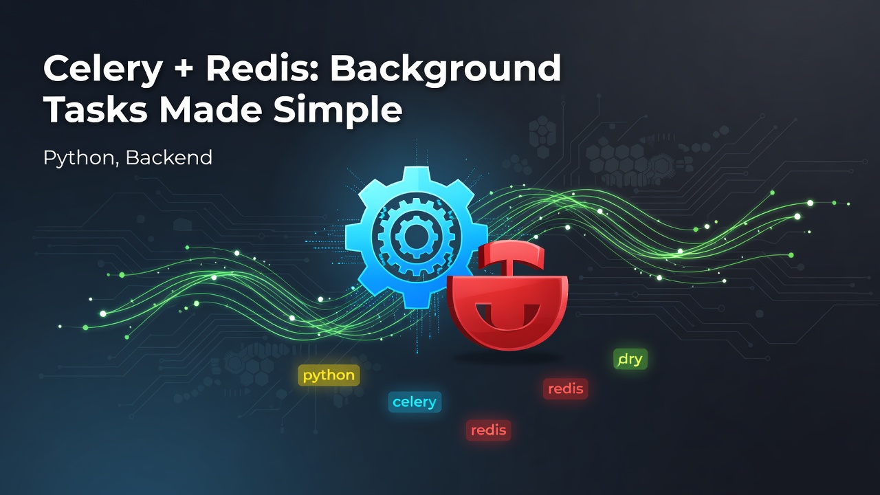 Celery + Redis: Background Tasks Made Simple