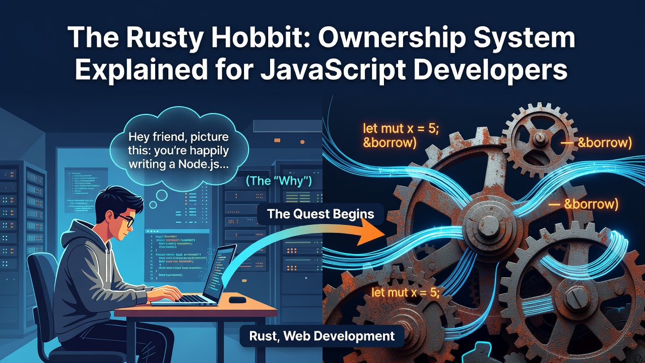 The Rusty Hobbit: Ownership System Explained for JavaScript Developers