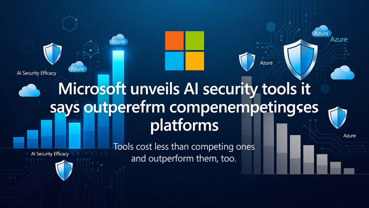 Microsoft unveils AI security tools it says outperform competing platforms