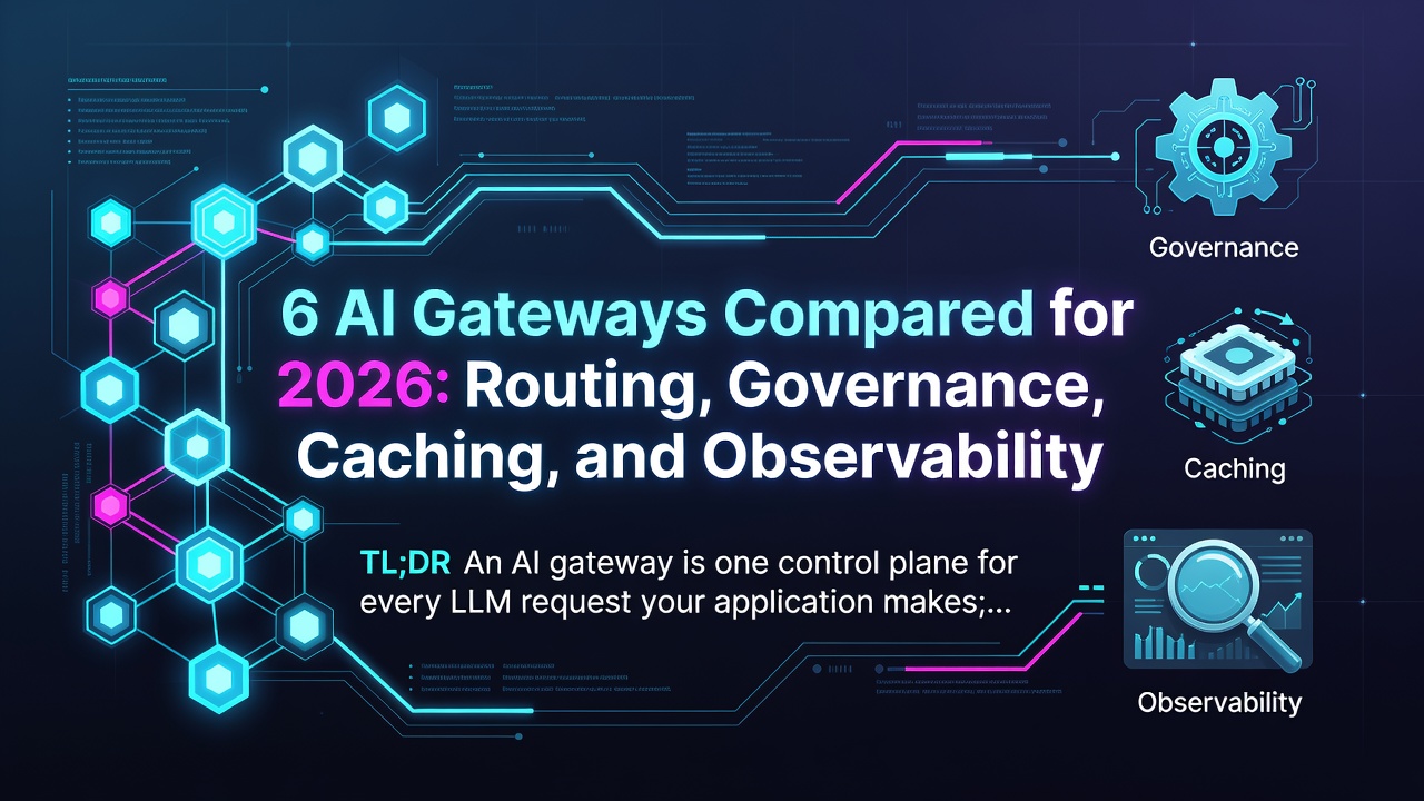 6 AI Gateways Compared for 2026: Routing, Governance, Caching, and Observability