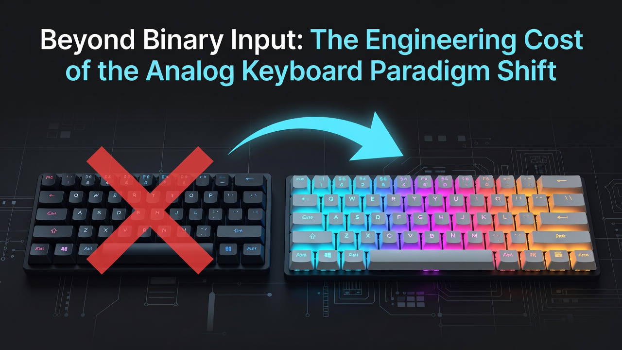 Beyond Binary Input: The Engineering Cost of the Analog Keyboard Paradigm Shift
