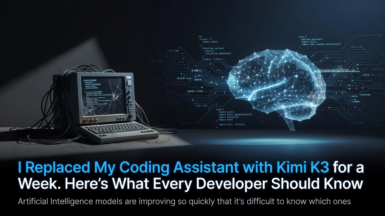 I Replaced My Coding Assistant with Kimi K3 for a Week. Here's What Every Developer Should Know