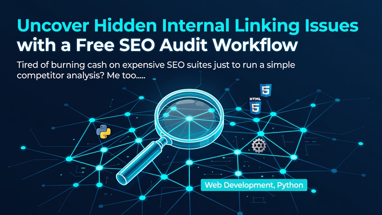 Uncover Hidden Internal Linking Issues with a Free SEO Audit Workflow 🔍
