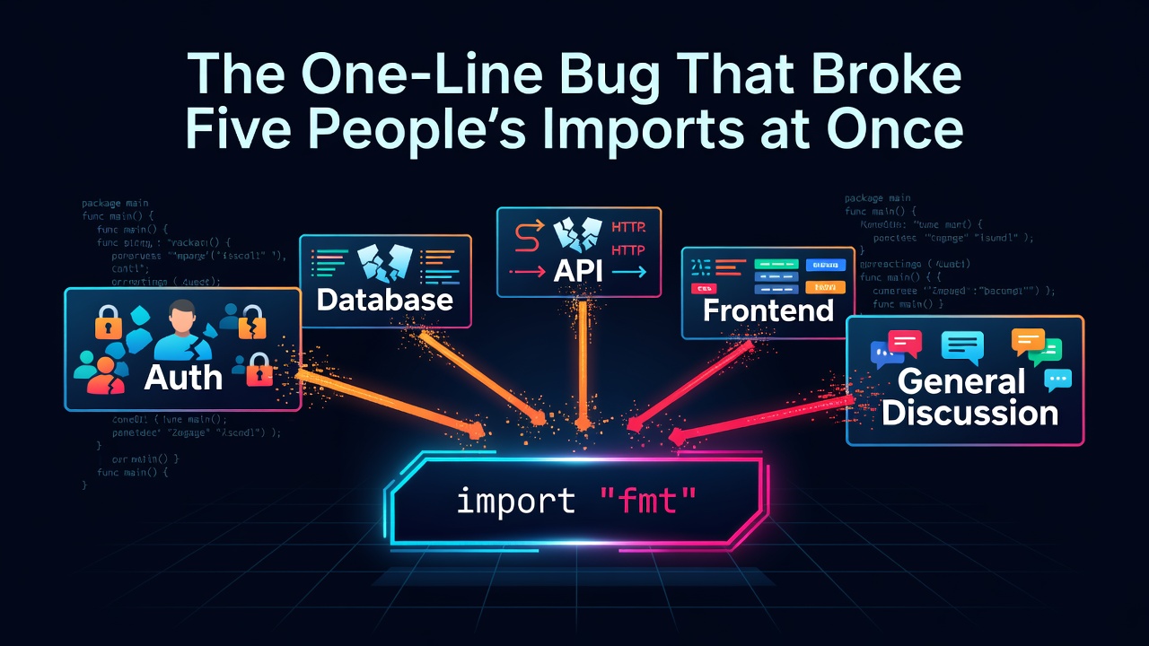 The One-Line Bug That Broke Five People's Imports at Once