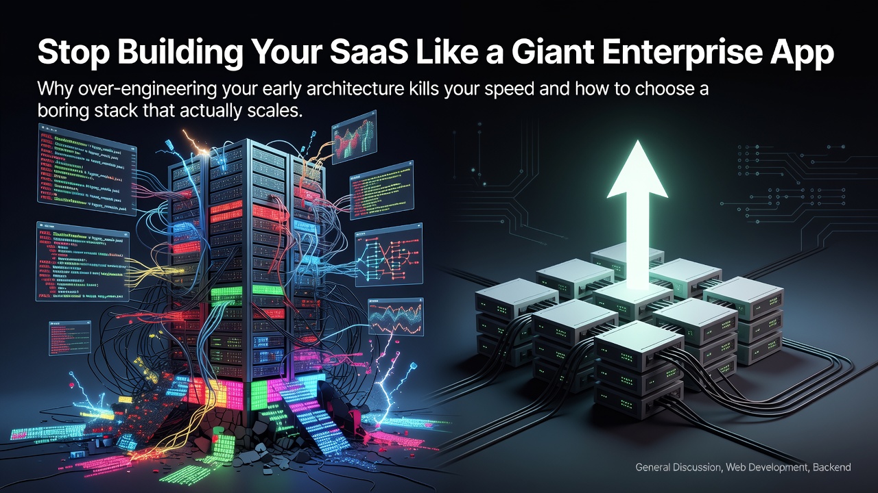Stop Building Your SaaS Like a Giant Enterprise App