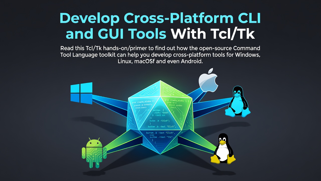 Develop Cross-Platform CLI and GUI Tools With Tcl/Tk
