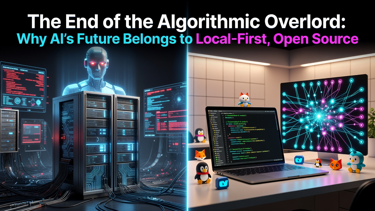The End of the Algorithmic Overlord: Why AI's Future Belongs to Local-First, Open Source