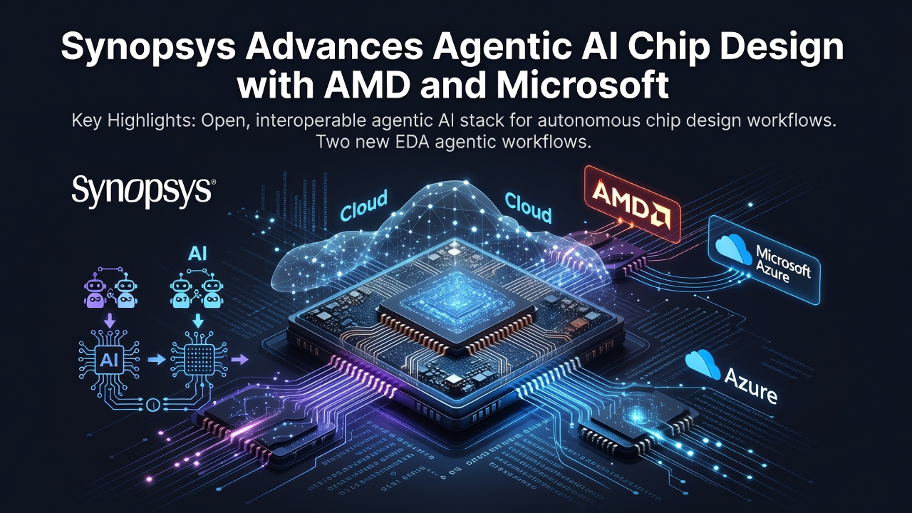Synopsys Advances Agentic AI Chip Design with AMD and Microsoft