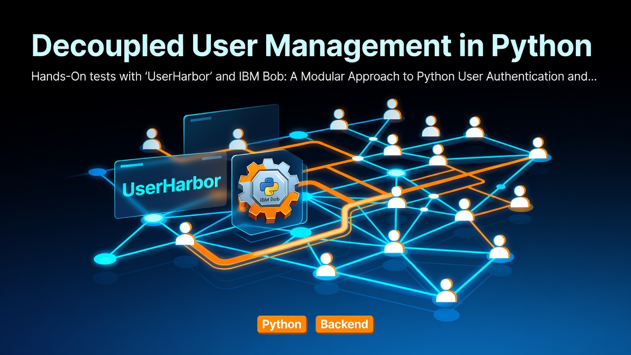 Decoupled User Management in Python