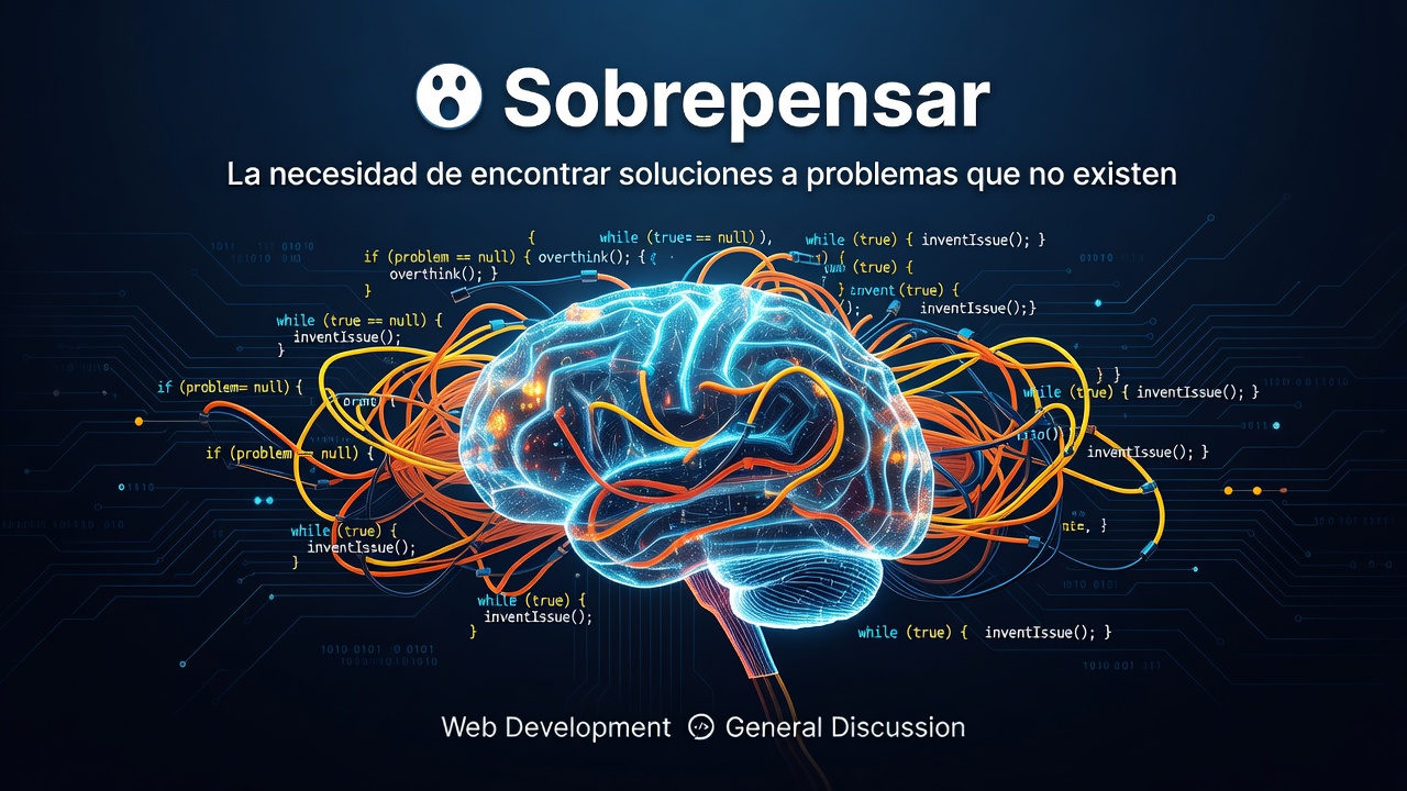 🤯 Sobrepensar