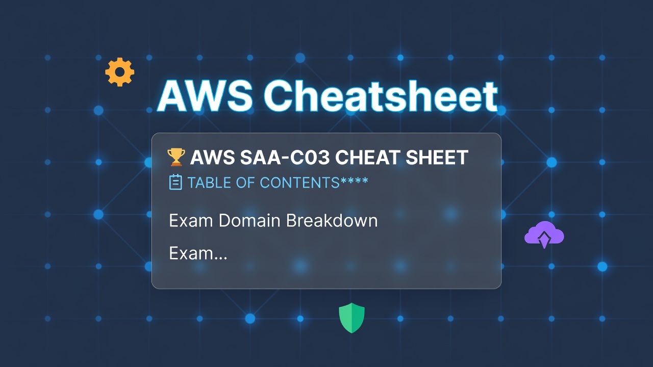 AWS Cheatsheet