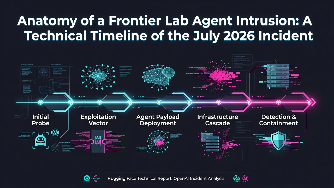 Anatomy of a Frontier Lab Agent Intrusion: A Technical Timeline of the July 2026 Incident