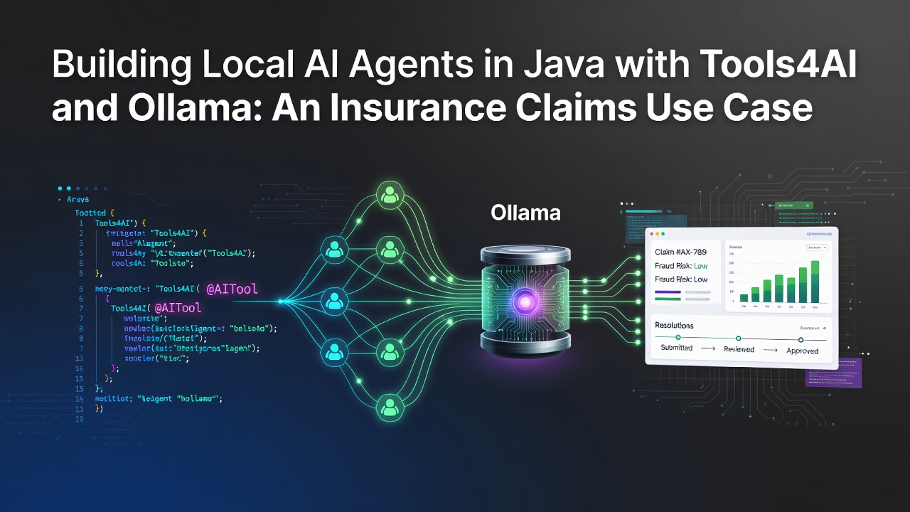 Building Local AI Agents in Java with Tools4AI and Ollama: An Insurance Claims Use Case