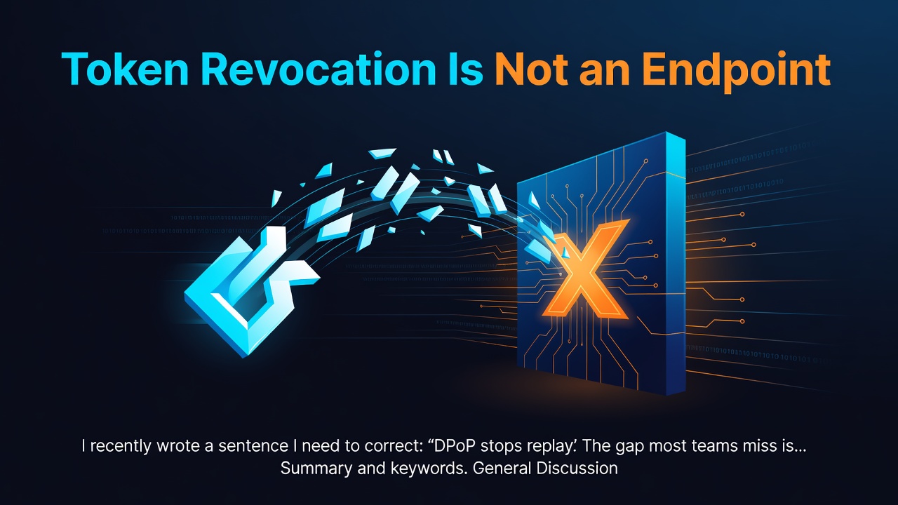 Token Revocation Is Not an Endpoint