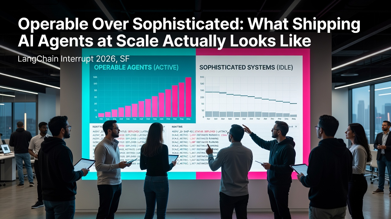 Operable Over Sophisticated: What Shipping AI Agents at Scale Actually Looks Like