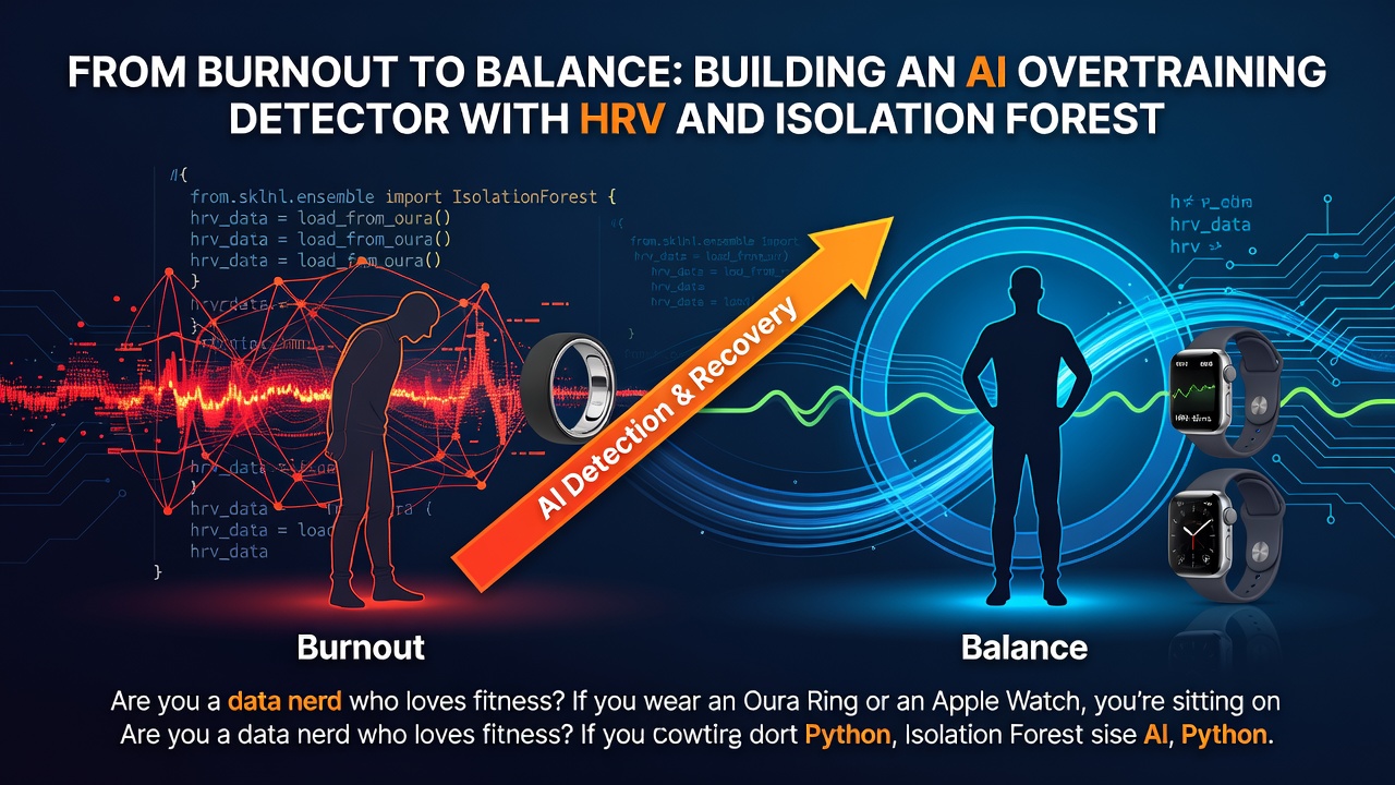 From Burnout to Balance: Building an AI Overtraining Detector with HRV and Isolation Forest