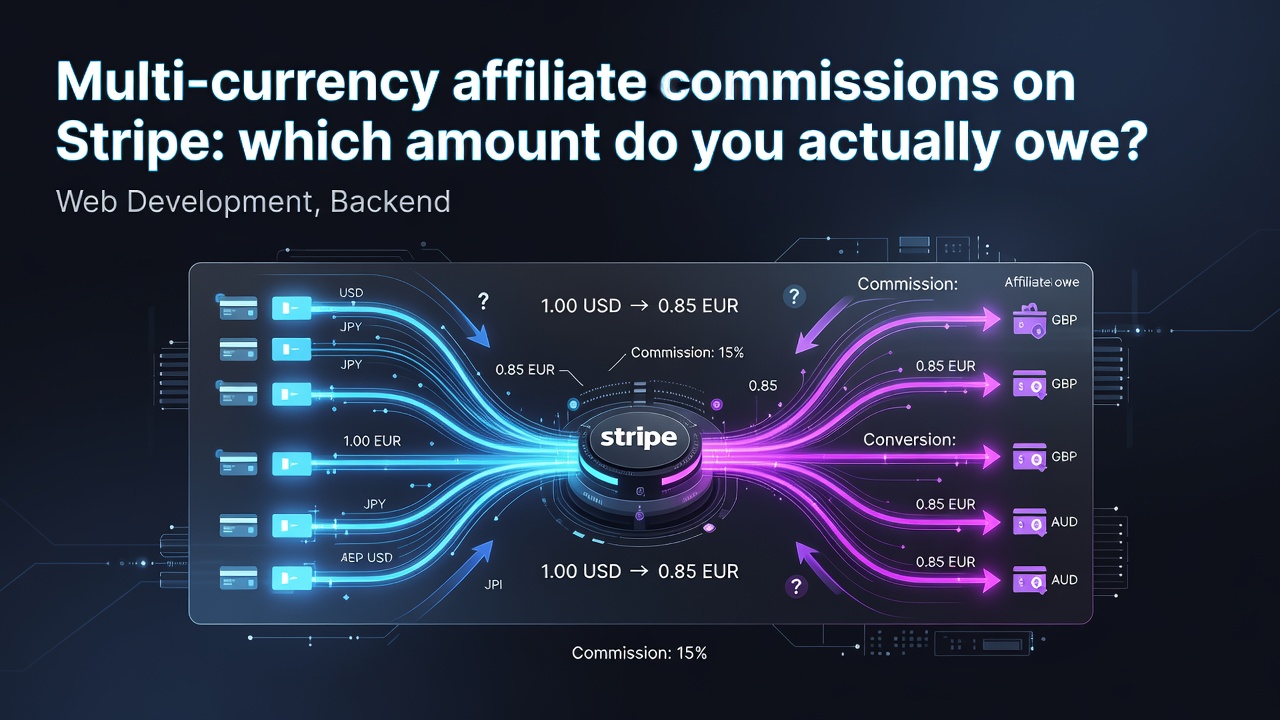 Multi-currency affiliate commissions on Stripe: which amount do you actually owe?