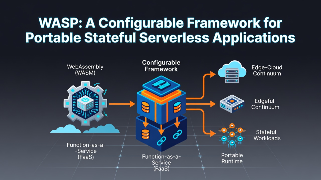 WASP: A Configurable Framework for Portable Stateful Serverless Applications