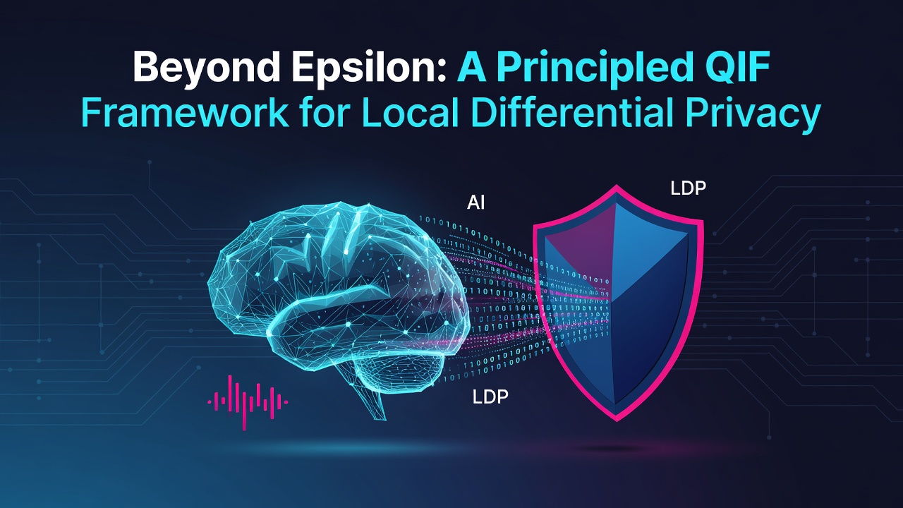 Beyond Epsilon: A Principled QIF Framework for Local Differential Privacy
