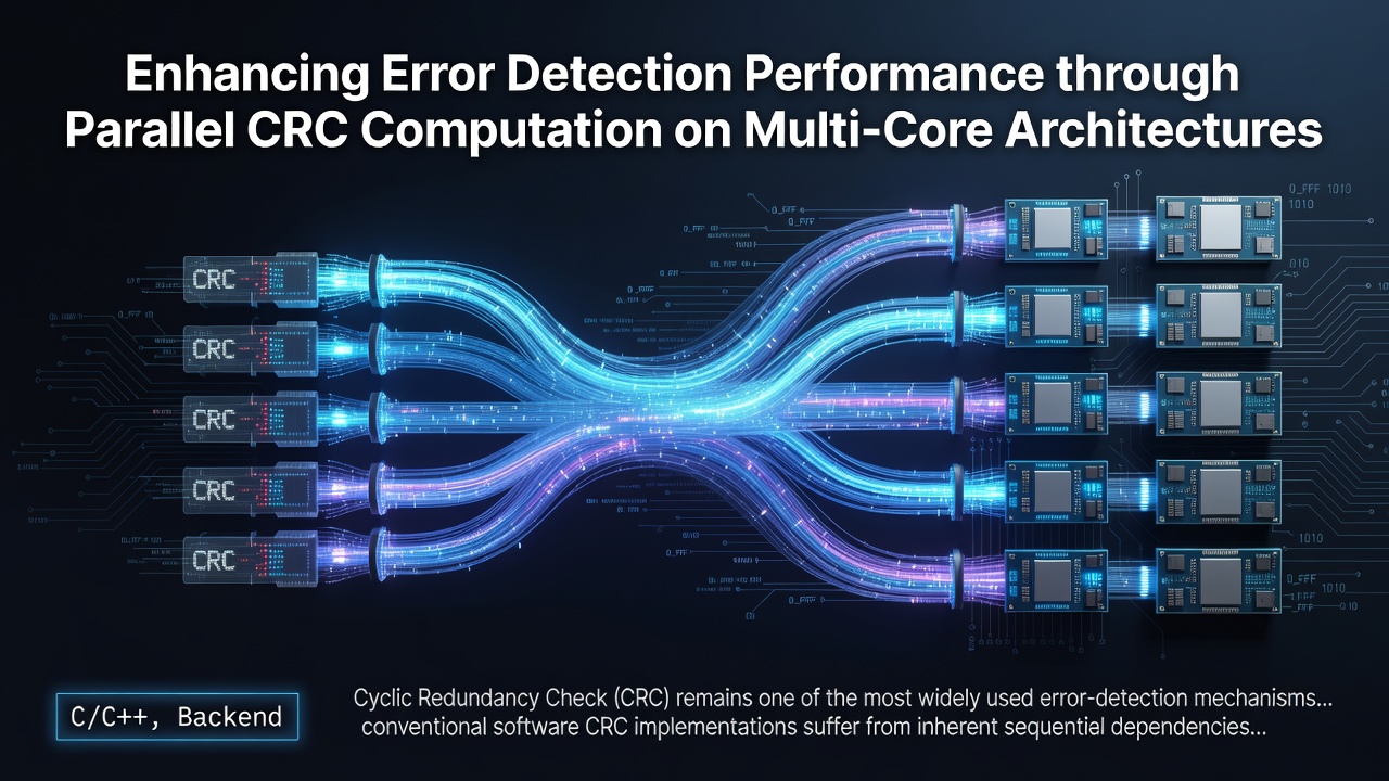 Enhancing Error Detection Performance through Parallel CRC Computation on Multi-Core Architectures