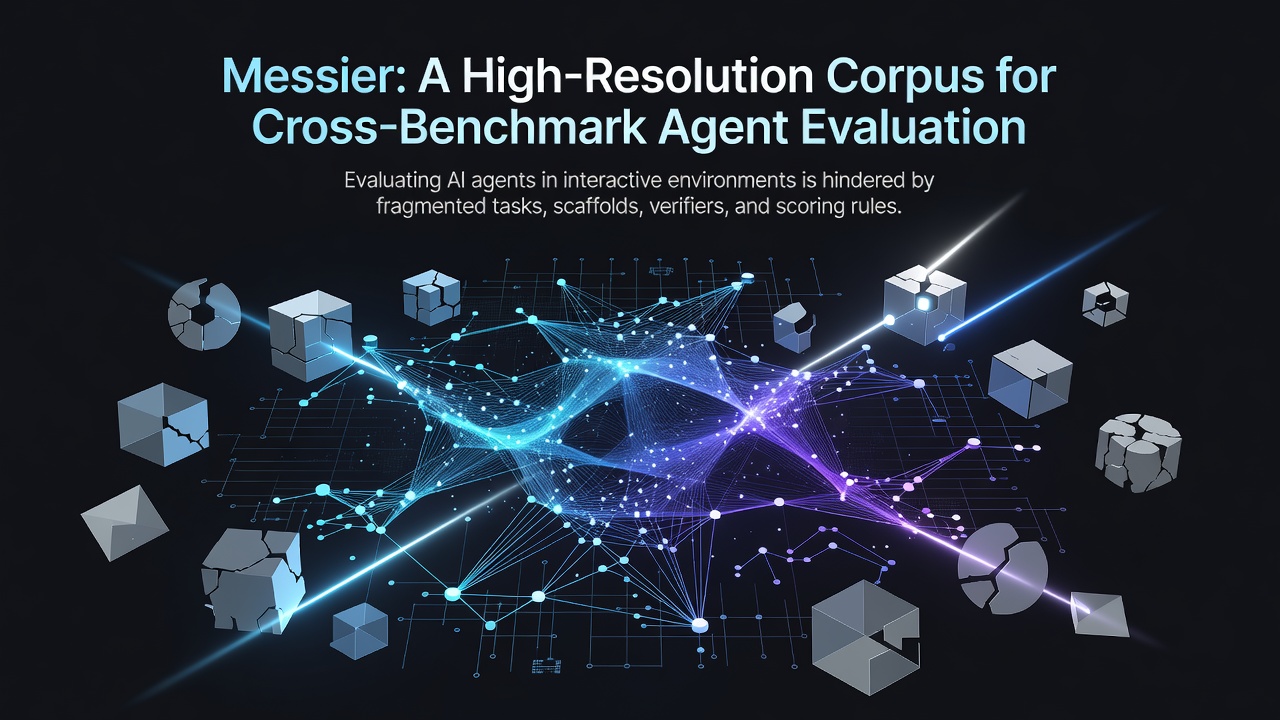 Messier: A High-Resolution Corpus for Cross-Benchmark Agent Evaluation