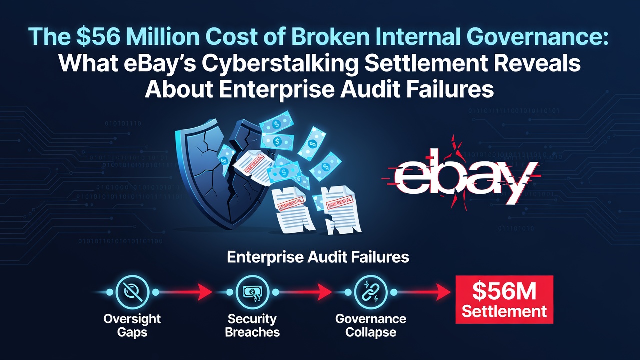 The $56 Million Cost of Broken Internal Governance: What eBay’s Cyberstalking Settlement Reveals About Enterprise Audit Failures