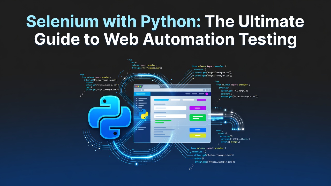 Selenium with Python: The Ultimate Guide to Web Automation Testing