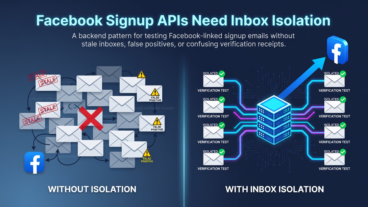 Facebook Signup APIs Need Inbox Isolation