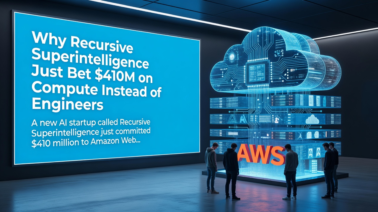 Why Recursive Superintelligence Just Bet $410M on Compute Instead of Engineers
