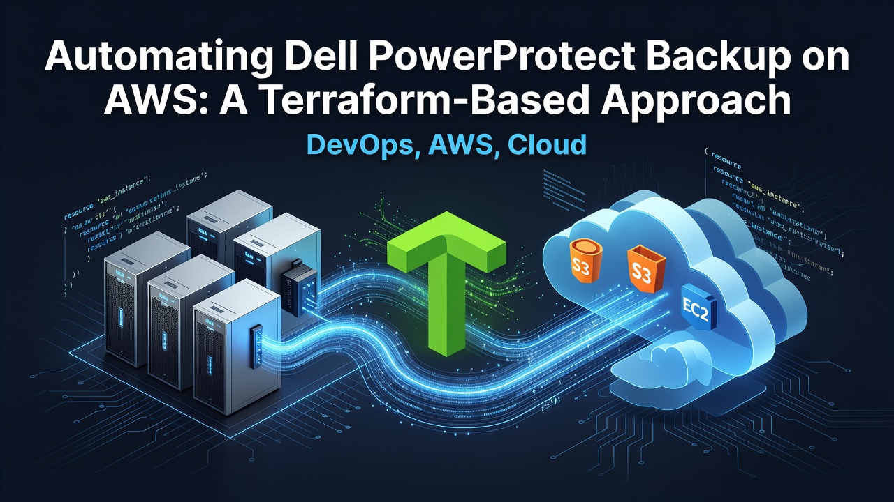 Automating Dell PowerProtect Backup on AWS: A Terraform-Based Approach