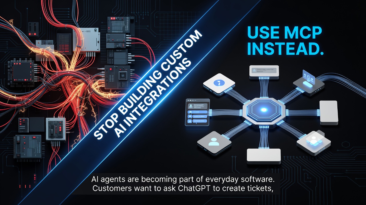 Stop Building Custom AI Integrations. Use MCP Instead.