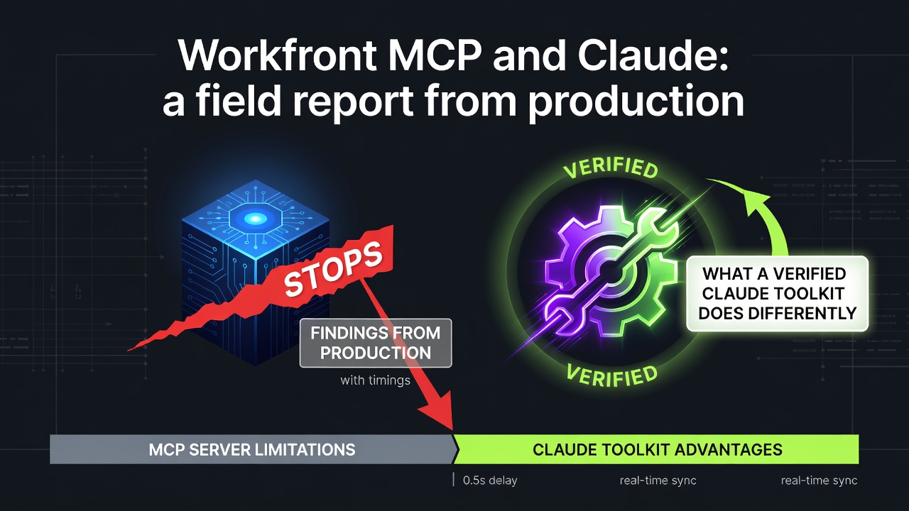 Workfront MCP and Claude: a field report from production