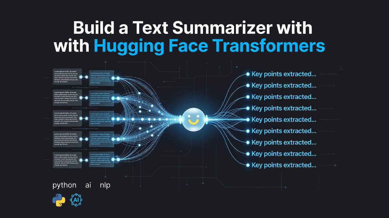 Build a Text Summarizer with Hugging Face Transformers