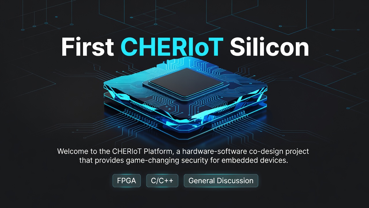 First CHERIoT Silicon