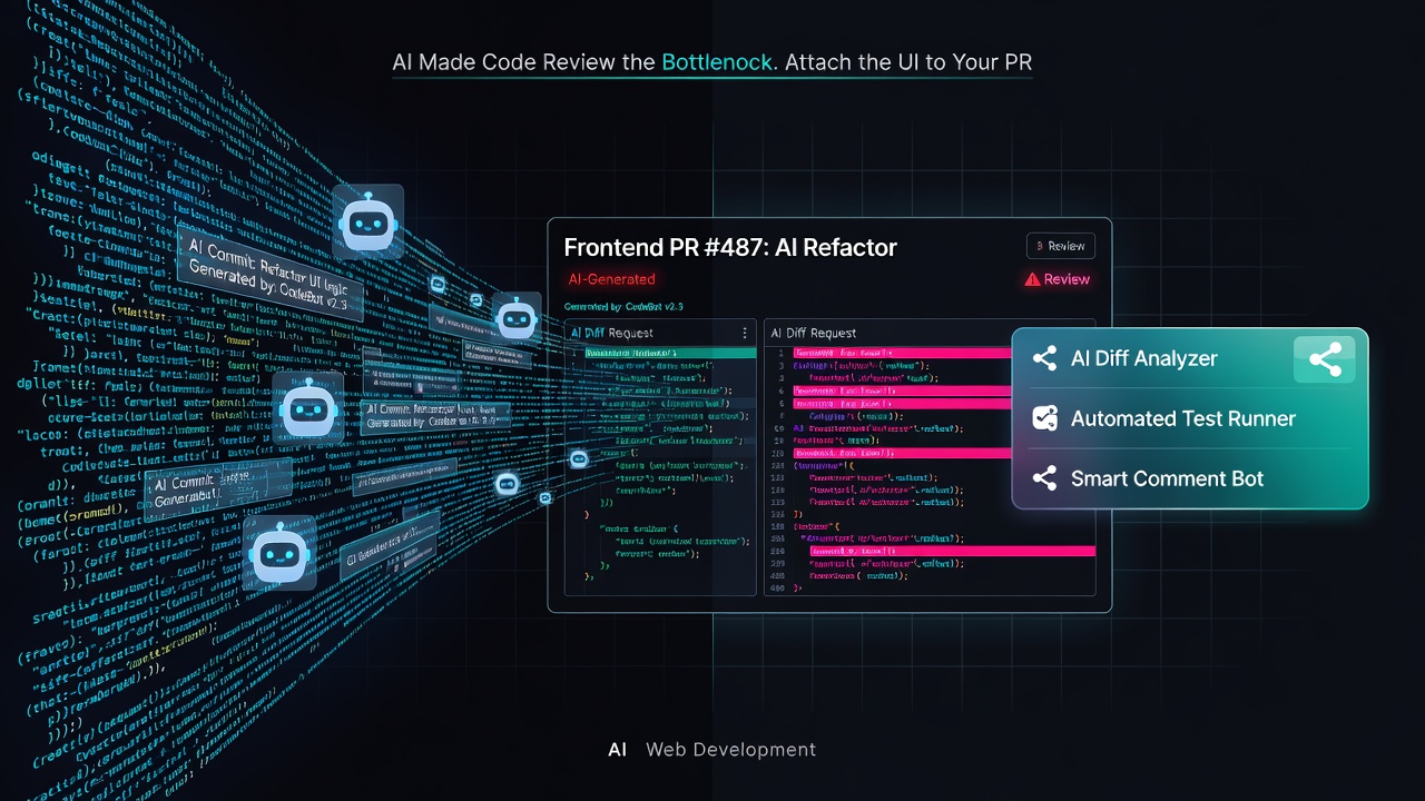 AI Made Code Review the Bottleneck. Attach the UI to Your PR