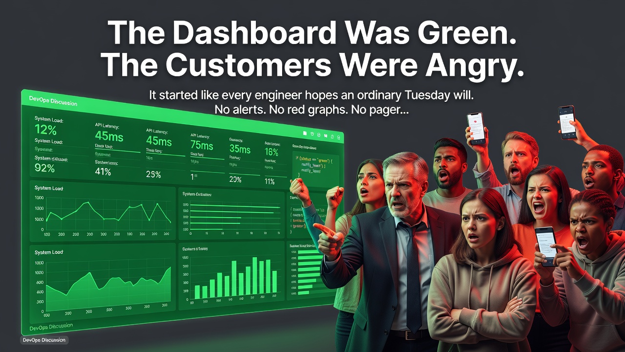 The Dashboard Was Green. The Customers Were Angry.