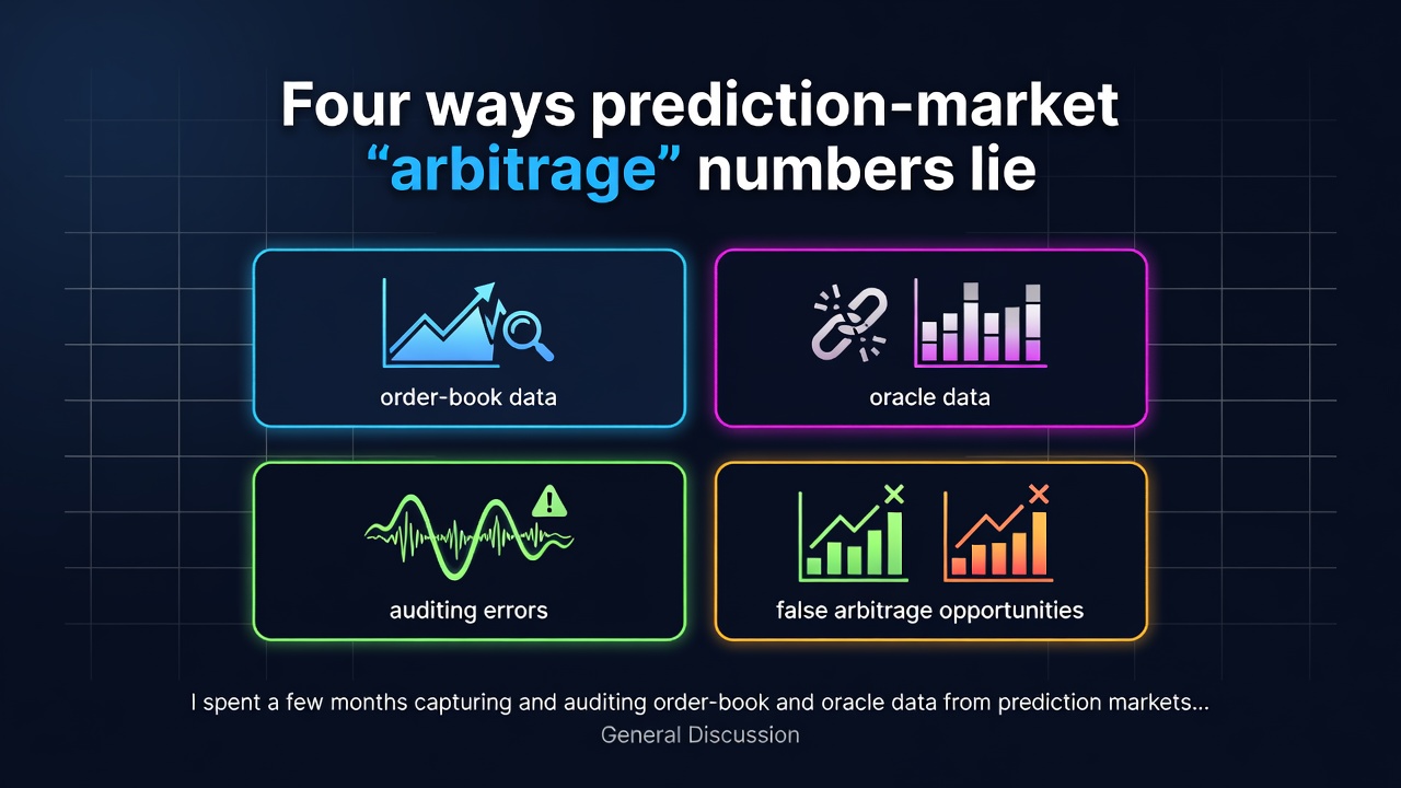 Four ways prediction-market "arbitrage" numbers lie