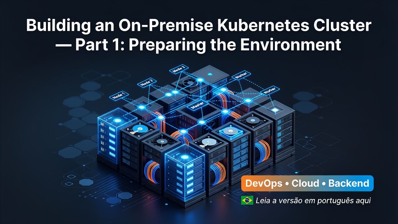 Building an On-Premise Kubernetes Cluster — Part 1: Preparing the Environment