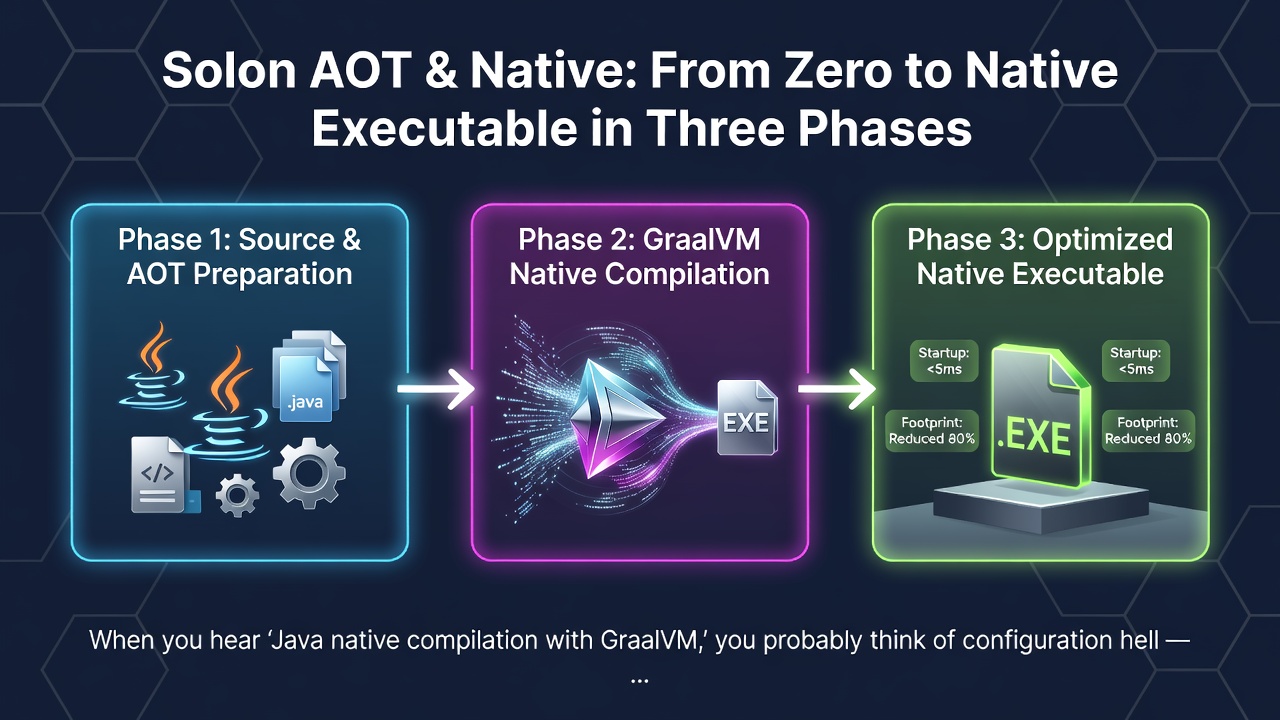 Solon AOT & Native: From Zero to Native Executable in Three Phases