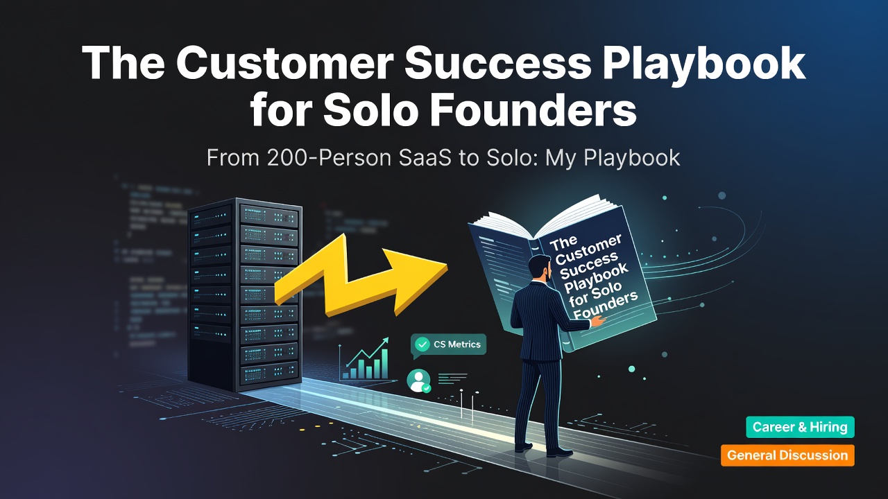 The Customer Success Playbook for Solo Founders