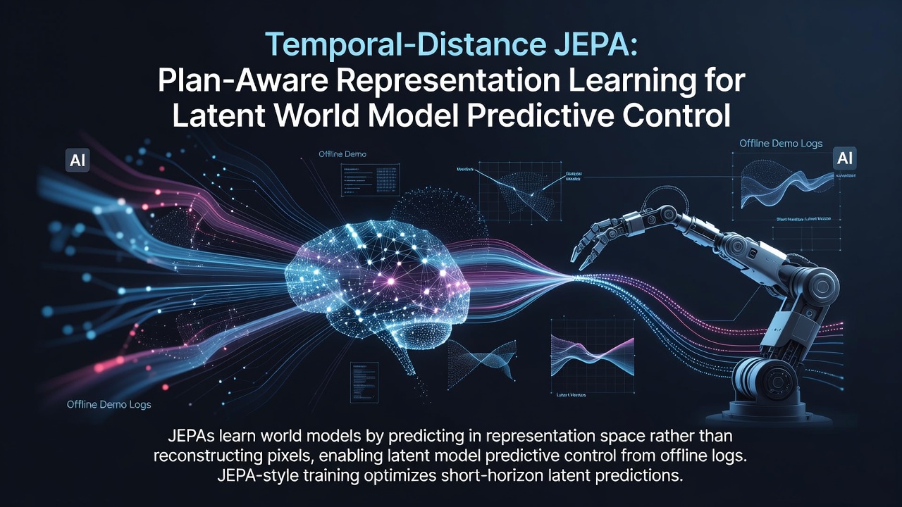 Temporal-Distance JEPA: Plan-Aware Representation Learning for Latent World Model Predictive Control
