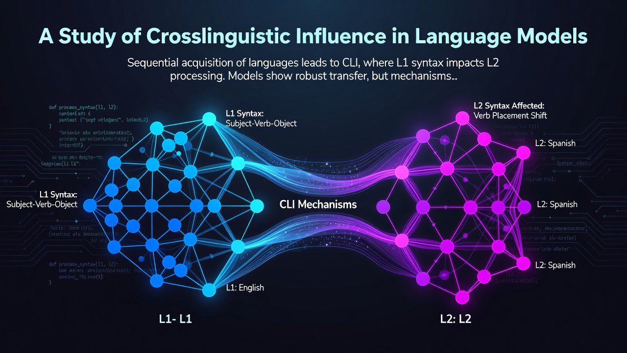 A Study of Crosslinguistic Influence in Language Models