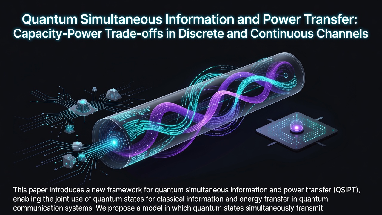 Quantum Simultaneous Information and Power Transfer: Capacity-Power Trade-offs in Discrete and Continuous Channels