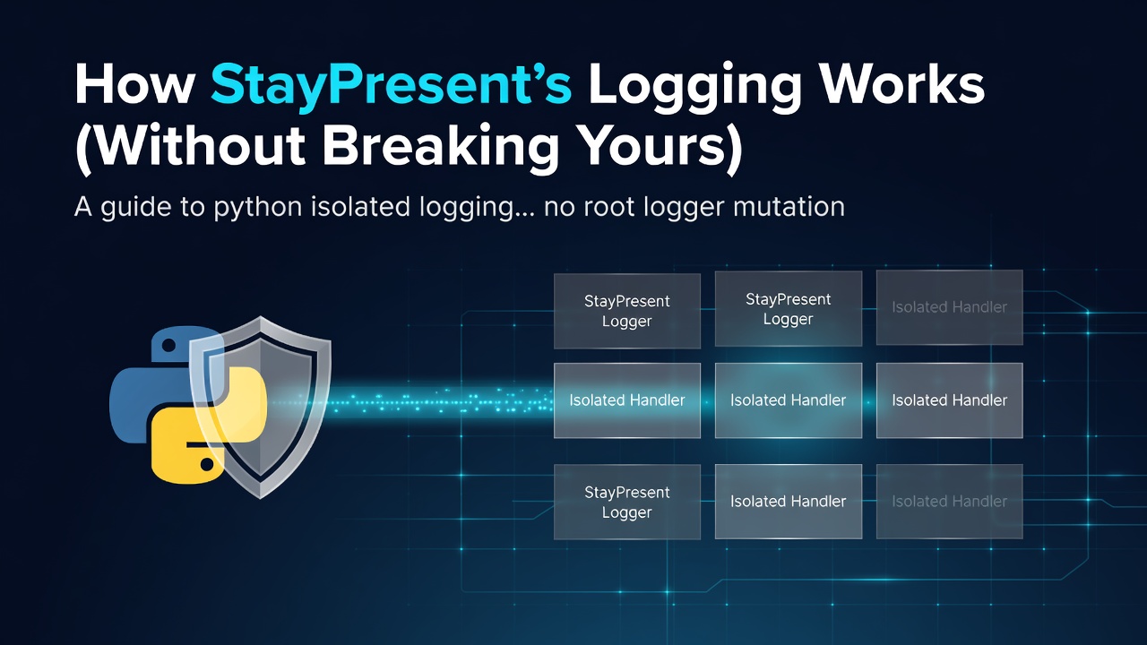 How StayPresent's Logging Works (Without Breaking Yours)