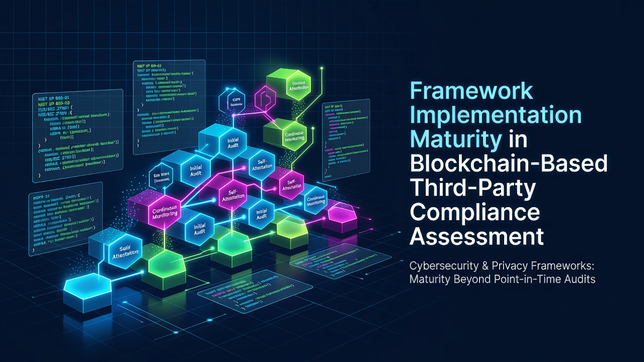 Framework Implementation Maturity in Blockchain-Based Third-Party Compliance Assessment