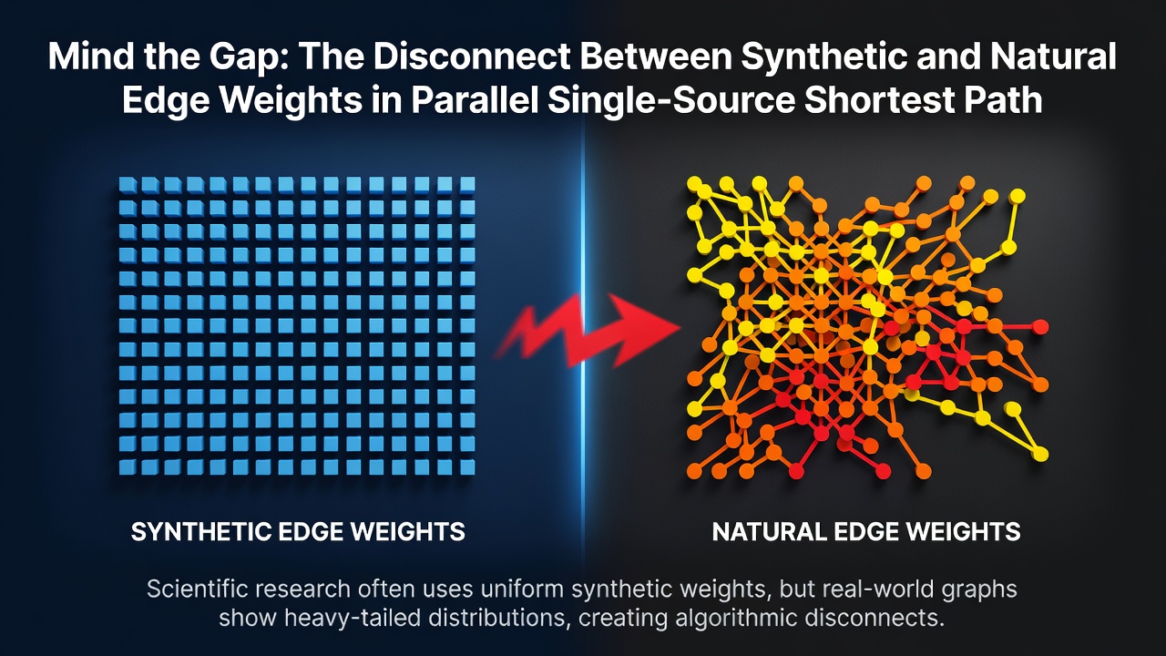 Mind the Gap: The Disconnect Between Synthetic and Natural Edge Weights in Parallel Single-Source Shortest Path